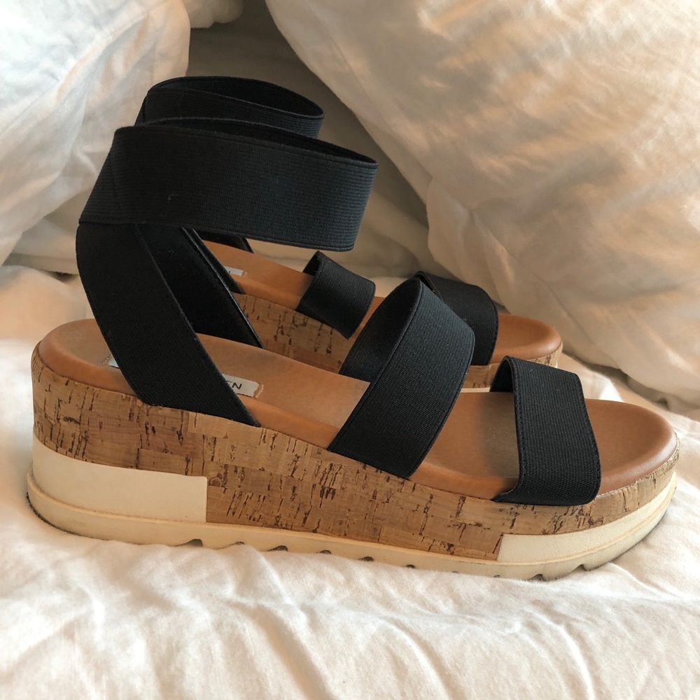 Steve Madden Bandi Platform Wedge Sandal